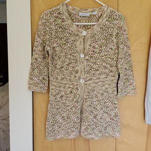 JH Collectibles 3/4 length sleeve cardigan